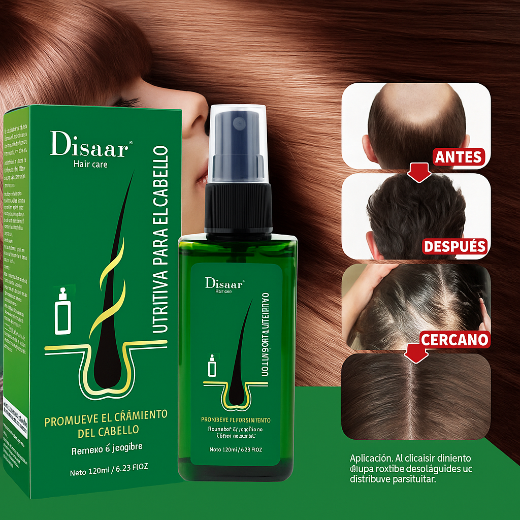 SPRAY FORTALECEDOR PARA EL CABELLO Y SU CRECIMIENTO